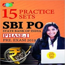 15 Practice Sets Sbi Po State Bank Of India Phasei Pre. Exam 2019