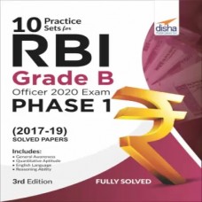10 Practice Sets For Rbi Grade B Officers Exam 2020 Phase 1 - 3Rd Edition