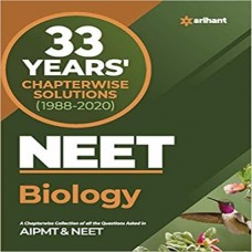 33 Years Chapterwise Solutions Neet Biology