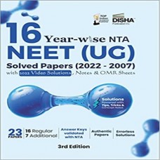 16 Year Wise Nta Neet Ug Solved Papers 3 Ed