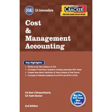 Cost & Management Accounting CMA CRACKER Ravi Chhawchharia, Yash Doctor