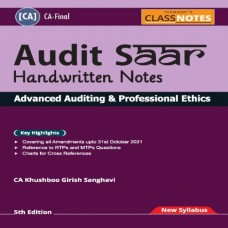 Audit Saar handwritten notes Advanced auditing & professional ethics