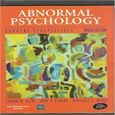 Abnormal Psychology
Current Perspective-9
Th Edition