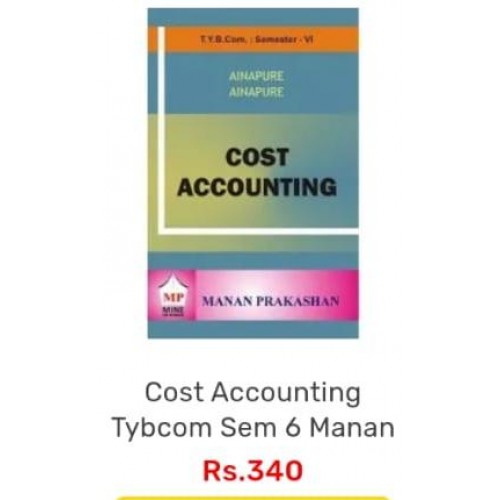 Cost Accounting T.Y.B.Com